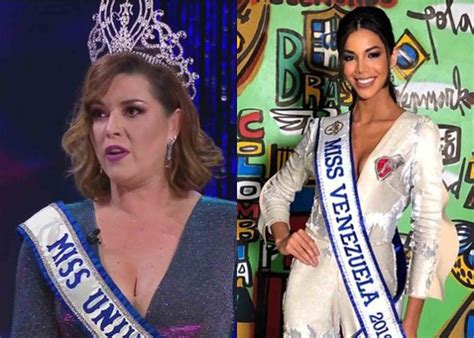 Alicia machado, miss universe 1996, claimed that trump called her miss piggy and miss alicia machado is a true venezuelan icon tbh like, we all hold grudges and play the long game to bring you. Alicia Machado: Thalía Olvino no estaba preparada para el ...