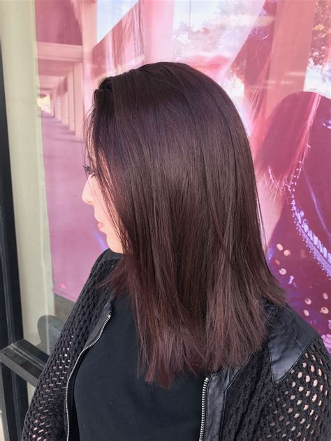 Burgundy, dark red hair extensions, clip in hair streaks, auburn, hair, reddish brown, summer, highlights, fancy hair. Burgundy hair lob | Burgundy hair, Hair, Burgendy hair