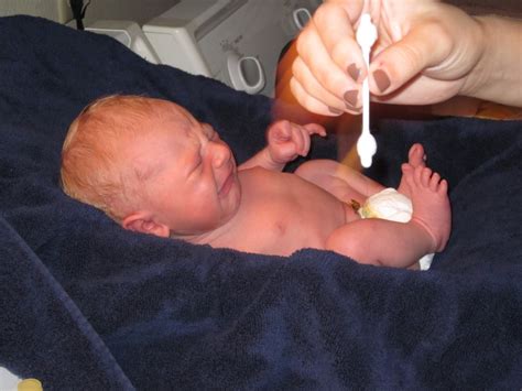 Gentle, external cleaning during diaper changes and washing with soap and water during bath time are all that's necessary. Bryn, Tyler, Kale & Ellory: More Pictures and a Baby Blessing