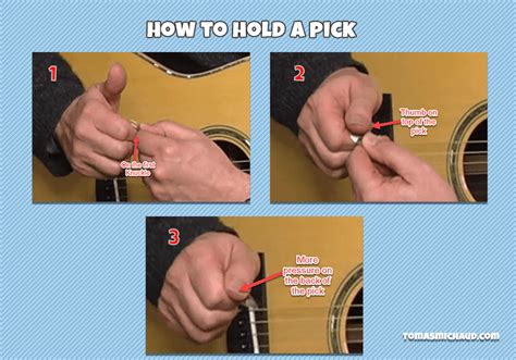 How to hold the guitar; How To Hold A Pick | Lesson #6 - Real Guitar Lessons by Tomas Michaud