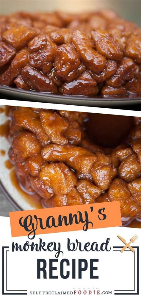 This embraces a classic holiday flavor. Granny's Monkey Bread Recipe | Self Proclaimed Foodie ...