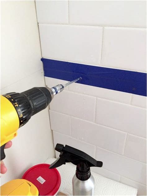 Tim, how in the heck do you drill a simple hole into ceramic tile? Permalink to Awesome Drilling Into Bathroom Tiles | Tile ...