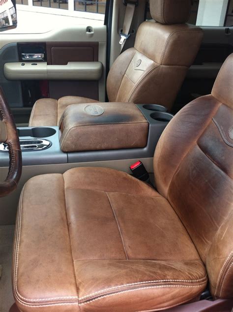 Arizona beige clearcoat metallic beige king ranch interior - Google Search | Ford trucks, King ...