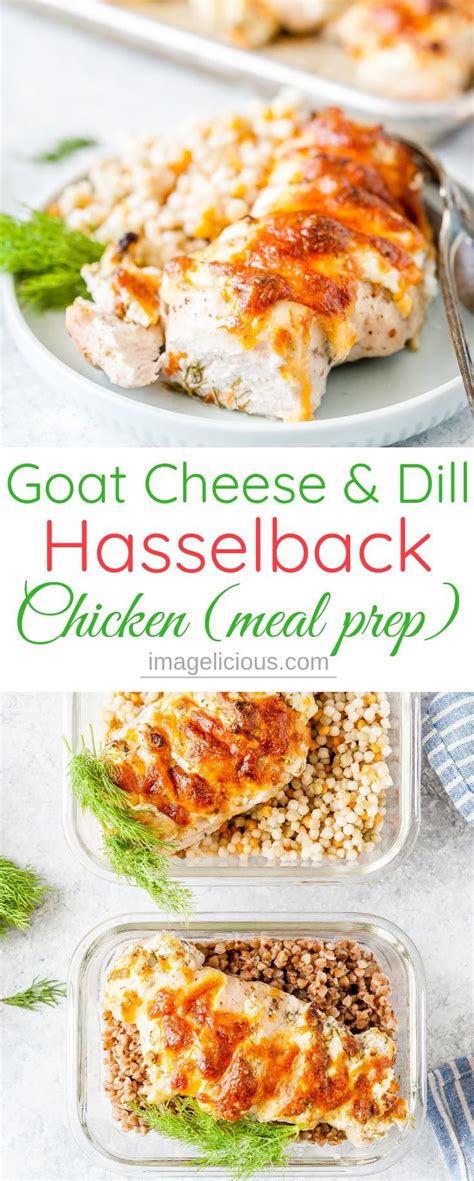 Spinach and goat cheese hasselback chicken. Goat Cheese and Dill Hasselback Chicken | Recipe | Easy ...