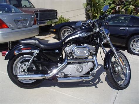 Removed stock exhaust and added vance and hines hi output grenades. 2003 Harley-Davidson® XL883C Sportster® 883 Custom for ...