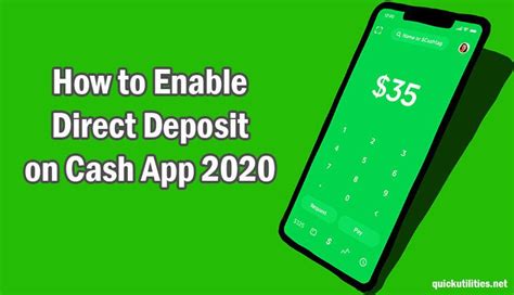 Direct deposit is a payment option where your funds are electronically transferred to your checking or savings account. How to Enable Cash App Direct Deposit? Get Paid Early From ...