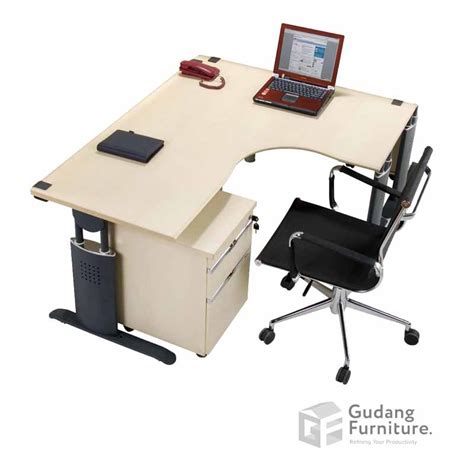 Beranda furniture kantor meja kerja meja kerja minimalis 2 laci. Meja Kerja Kantor Manager Modern Minimalis Aditech SM 1212 M