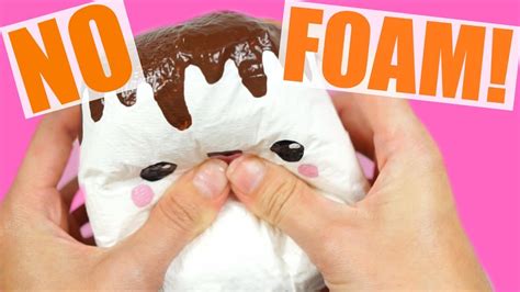 How to make a squishy from foam or sponges. DIY DUCT TAPE SQUISHY | how to make a squishy without foam ...