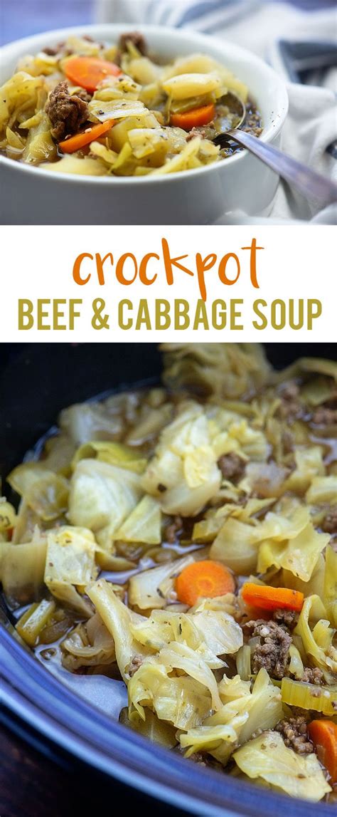 This simple hamburger soup is loaded with vegetables and made from ingredients you'll likely have the namesake in this hamburger vegetable soup is the centerpiece, good old fashioned ground beef. Crockpot Cabbage Soup with beef! It's low carb with just 3 ...