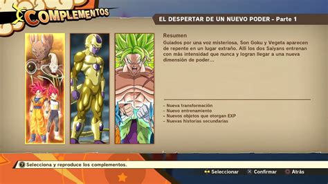 Mar 26, 2021 · dragon ball z: DLC 2 y DLC 3 de DRAGON BALL Z KAKAROT - YouTube