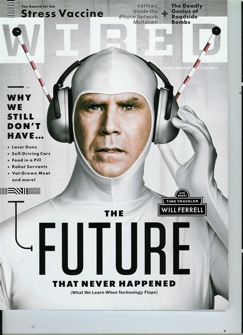 Will Ferrell - Wired | Wired magazine cover, Wire cover, Wired magazine