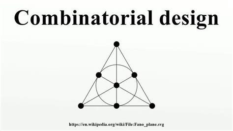 It is dedicated to open access publishing with no fees for authors or readers. Combinatorial design - Alchetron, The Free Social Encyclopedia