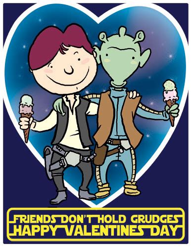 May the 4th be with you! Star Wars Valentines