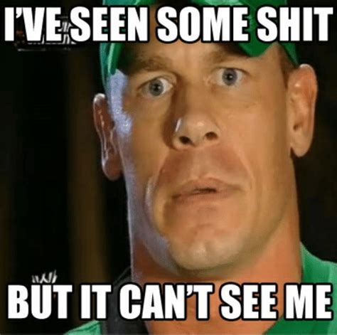 Trending images, videos and gifs related to john cena! Mr. Invisible strikes again! The newest Avenger. | Wwe ...