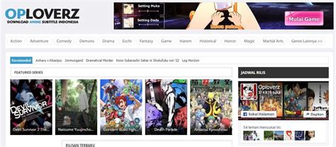 Di mana natsuki subaru memasuki dunia lain setelah kematiannya. 20 Situs Nonton (Streaming) Anime Subtitle Indonesia Terbaik 2017 - JalanTikus.com