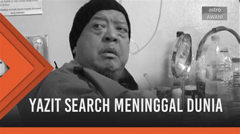 Dia meninggal dunia secara mengejut pada tahun 683 selepas hanya tiga tahun memerintah. Yazit Search meninggal dunia - YouTube