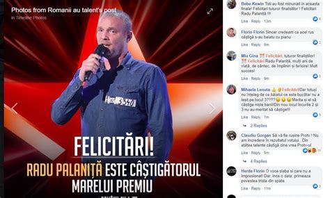 Urmărește toate momentele pe pro tv plus: Scandal după finala Românii au Talent. A fost contestat rezultatul votului: "Să vă fie rușine ...