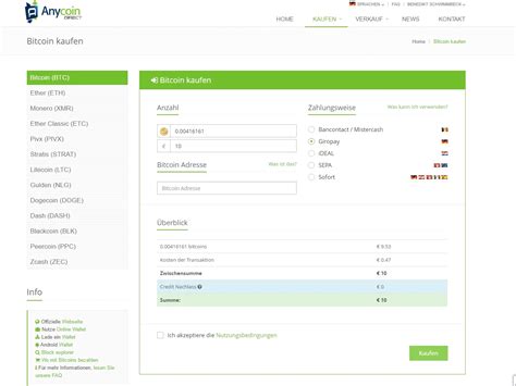 Anonymität lässt sich beim bitcoin kaufen ohne anmeldung weitgehend sicherstellen. AnycoinDirect.eu - Bitcoins kaufen - direkt online nutzen - CHIP