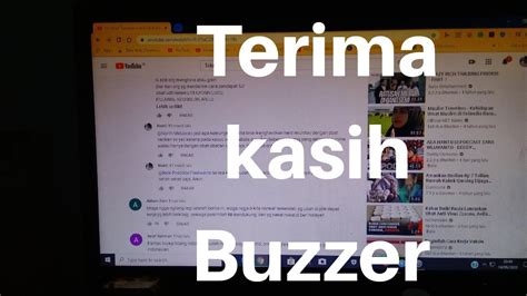 Atie (legacy publisher) masih teringat debar dihati saat pertama kali berada disini sayangkan dirimu terima kasihku atas kesetiaan terima kasihku atas kebahagiaan terima kasihku atas penghargaan… Terima kasih Buzzer atas kesediaan anda mengambil bala ...