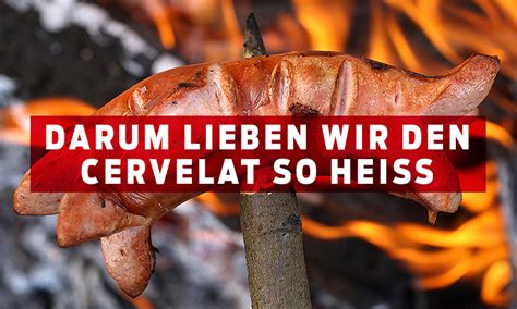 In einer ecke brennt in einem öfeli ein warmes feuer. Alles über den Cervelat - Diese Wurst ist uns nicht wurst ...