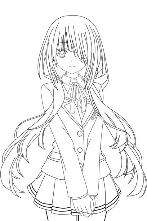 Dibujos de mangas y animes para colorear en 2020 Dibujo a lapiz anime