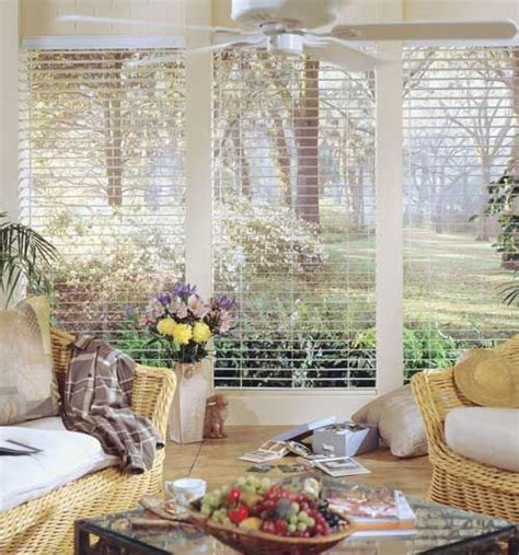 Blinds are a natural complement to plantation shutters. 2" Faux Wood Blinds | Blinds Galore & More • North Port ...