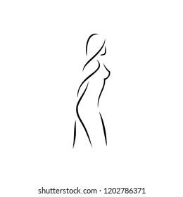 Sub categories to 'body outline silhouette woman'. Female Body Silhouette Images, Stock Photos & Vectors ...