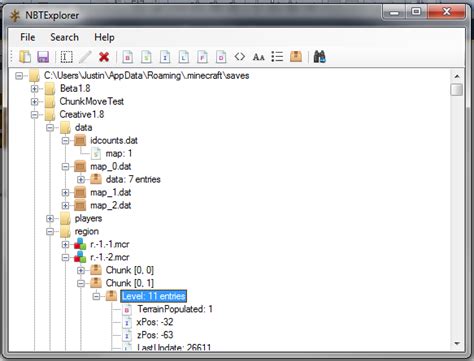 Namely, you can print nodes, edit scalar tag values, and set the contents. NBTExplorer 2.7.5 for Windows