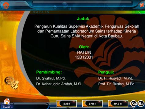 (6) pemberian tugas kepada siswa dan penilaian hasil belajar pada masa belajar dari rumah dapat bervariasi antar siswa, sesuai minat dan kondisi kegiatan dan langkah pembelajaran masa darurat pada madrasah. (PPT) Persentasi Proposal Tesis Pengaruh Kualitas Supervisi Akademik Pengawas Sekolah dan ...