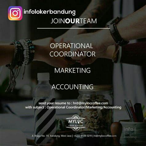 Perusahaan dengan nama lengkapnya pt tiki jalur nugraha. Lowongan Kerja MyLoc Coffee Bandung Juli 2017 - Info Loker ...