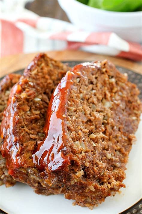 1 cup fine fresh breadcrumbs (from 6 slices firm white bread; 2 Lb Meatloaf Recipes - Best Ever Meatloaf Recipe Yummy ...