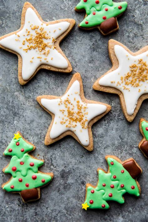 A variety of decorated north american style christmas cookies. How to Decorate Sugar Cookies | Sally's Baking Addiction