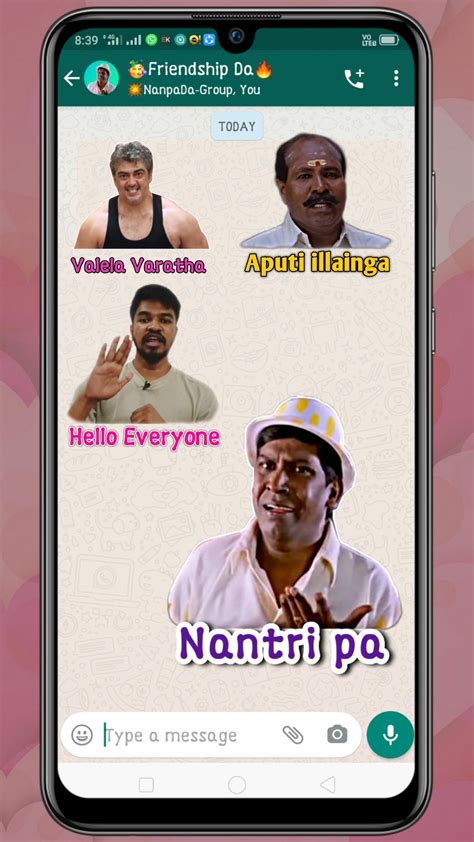 Maybe you would like to learn more about one of these? Tamil stickers for whatsapp, Tamilmoji Sticker App for ...