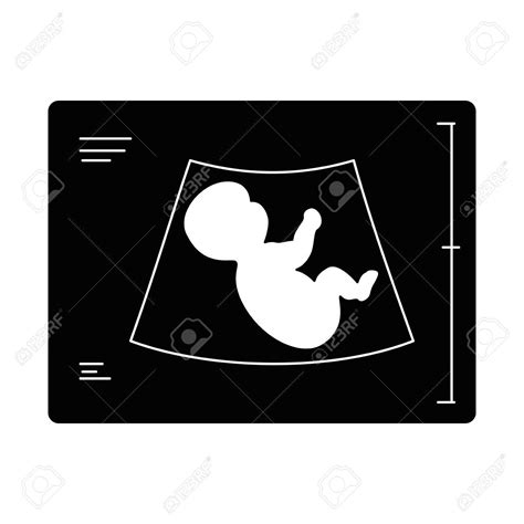 Alternatively, you can print the file onto cardstock and cut it by hand with a craft knife. baby Ultrasound isolated icon vector illustration design ...