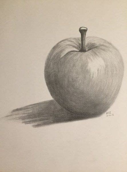 The size of the painting is 9 x 12 (22.9 cm x 30.5 cm) in on acid free. Pin von Jojo _jo auf الرسم | Apfel zeichnen, Objekt ...