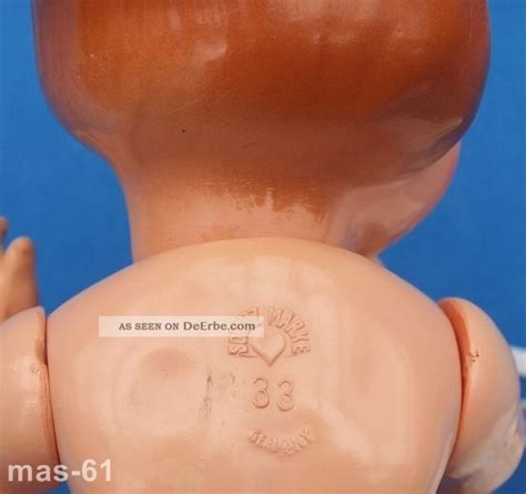 Bruno schmidt bisque head tommy tucker doll mold 2048. Bruno Schmidt Puppe Schutzmarke Herz B 33 30/40er Jahre Doll