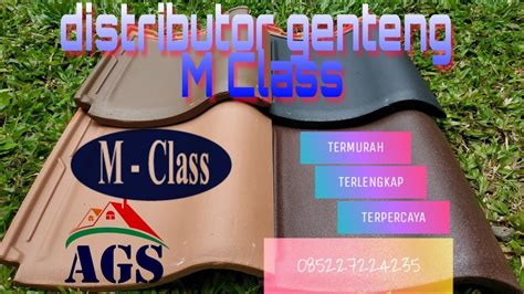 Jual genteng keramik m class kia kanmuri dan jatiwangi, kota salatiga. Genteng keramik M Class termurah - YouTube