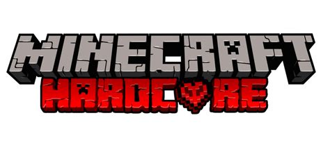 Minecraft clipart minecraft logo minecraft ender dragon. Minecraft Hardcore Logo by ZombieMasterT-Rav on DeviantArt