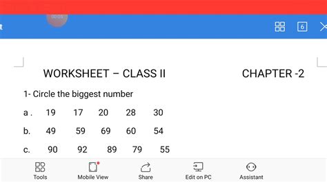 In this class 2 maths worksheet, we have questions from numbers. Class - 2 maths chapter - counting in group , worksheet ...