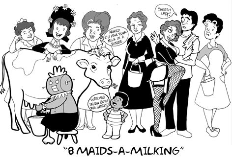 Download high quality eight maids a milking clip art from our collection of 41,940,205 clip art graphics. Popped Culture: A Geek's 12 Days of Christmas