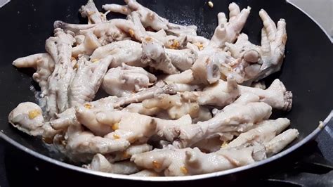HOW TO COOK ADIDAS CHICKEN FEET ADOBO (Paa ng Manok) - YouTube