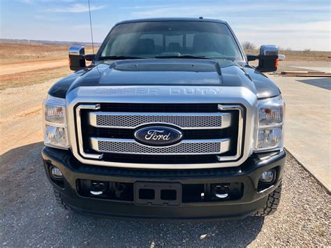 Heavy duty front & rear differentials. Loaded with every option 2015 Ford F 250 Platinum Crew Cab ...