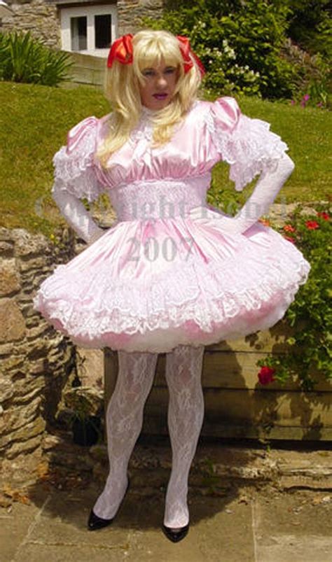 Nightdress sissy boy maid organza transparent dress. Pin on Lovely Sissies