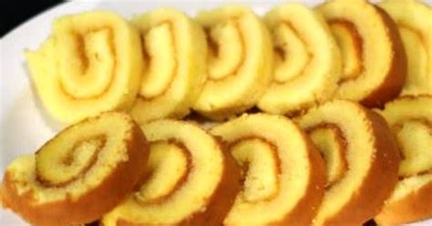 Resep bolu keju lembut tanpa sp ,oven & mixer by mama jian bahan : Resep dan Cara Membuat BOLU GULUNG NENAS