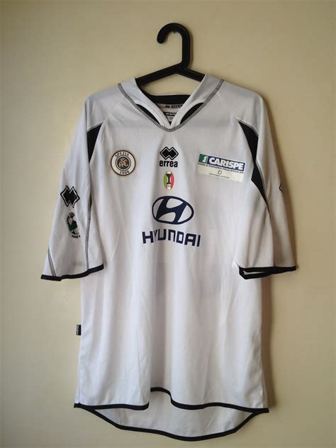 Lo spezia promosso in serie a: IL PICCOLO MUSEO DEL CALCIO: Maglia Spezia Calcio di Eliakwu