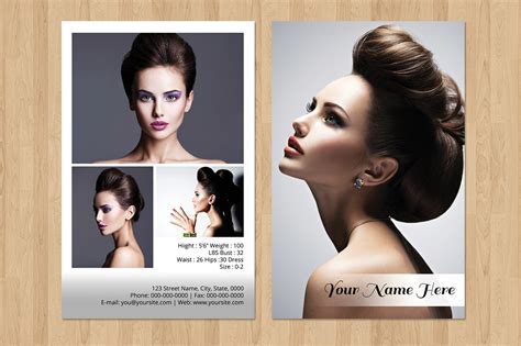 At headshots2go, we print comp cards on professional 19pt cardstock for a more premium look. Model Comp Card on Behance