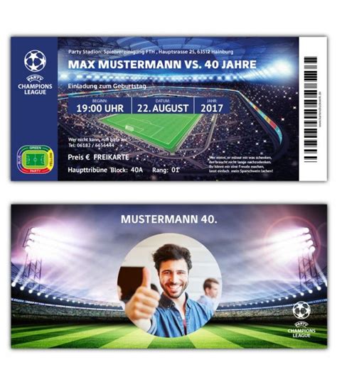Reis oder wedding wands liebesding. Fussball Einladung als Ticket Eintrittskarte Party ...