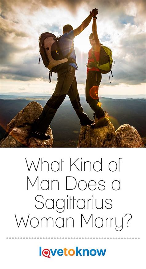 As the cancer and the sagittarius start a relationship, they make a very confusing combination, although it has the potential to be very stimulating if they are willing to accept each other for who they are, and learn from one another the different talents they both have. What Kind of Man Does a Sagittarius Woman Marry ...