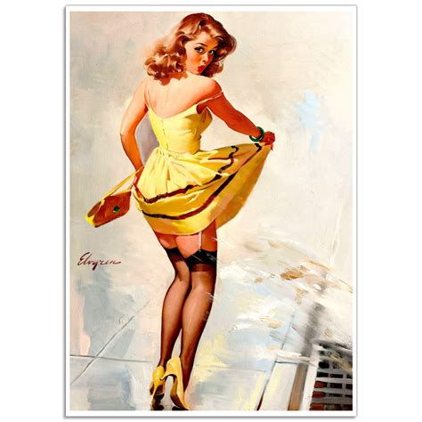 In 1946, esquire announced an important new feature entitled the esquire gallery of. Splash! | Retro Pinup Girl Poster | Just Posters