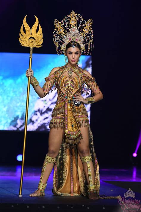 Catriona gray was a stellar vision of the philippines' colorful heritage as she took the miss universe stage monday night during the pageant's national costume competition. Binibining Pilipinas 2018: National Costume Portrait - Big ...